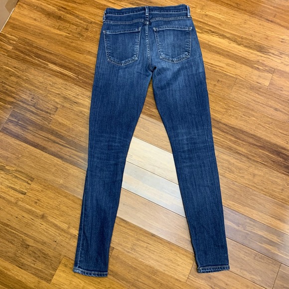 AGOLDE Los Angeles Sophie Denim Jeans Womens Size‎ 25 Dark Wash Skinny Mid Rise - Picture 4 of 8